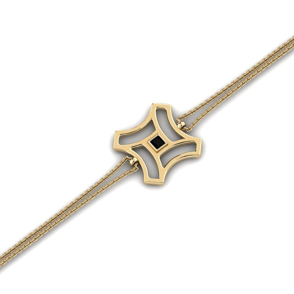Princess Black Diamond Women's Bracelet Aatems