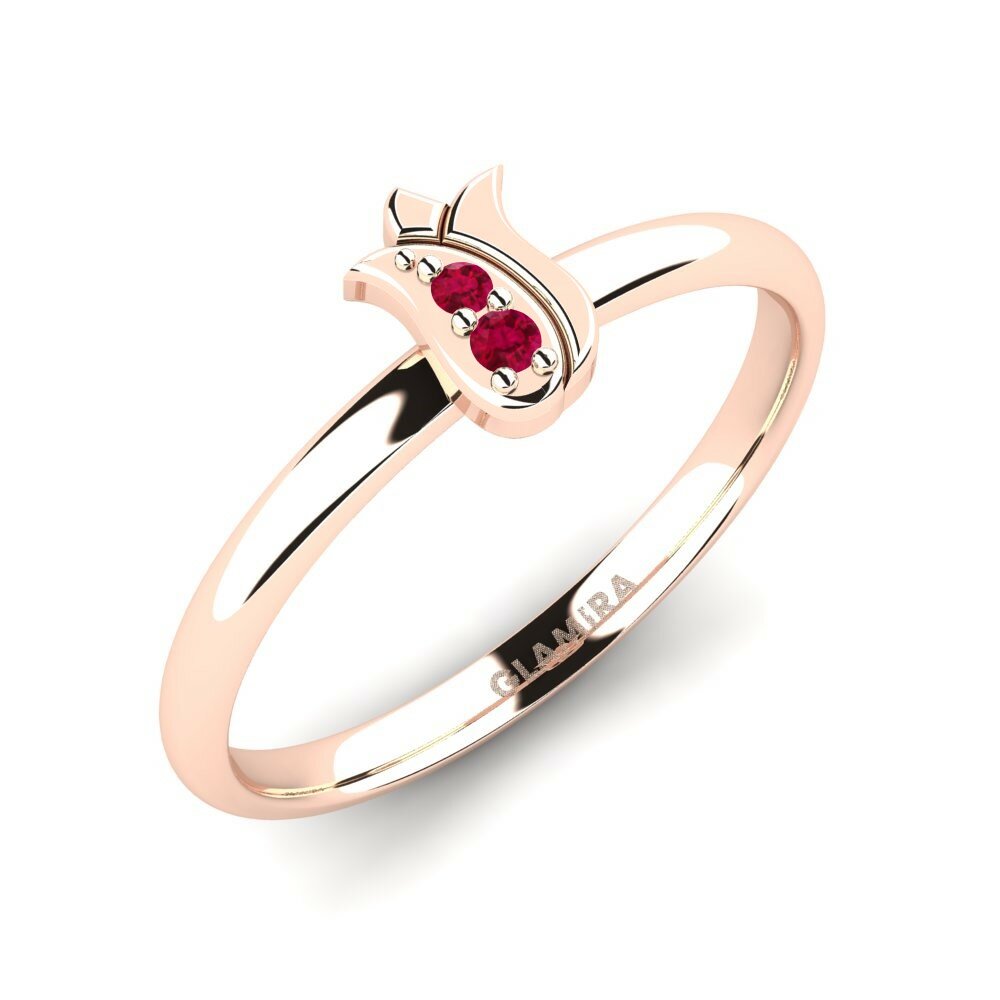 Anillo Abaris 14k Oro Rosa