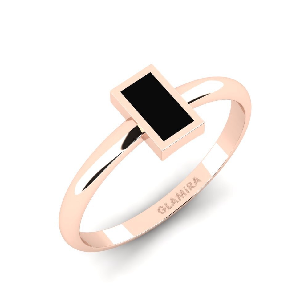 14k Oro Rosa Anillo Abatoir