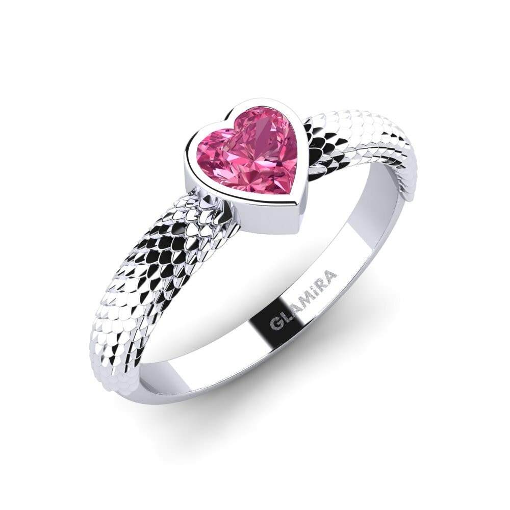 Turmalina rosa Anillo de Mujer Abbacy