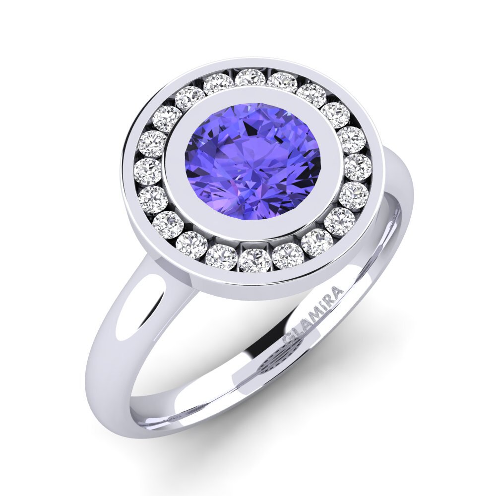 Tanzanite Engagement Ring Abigail