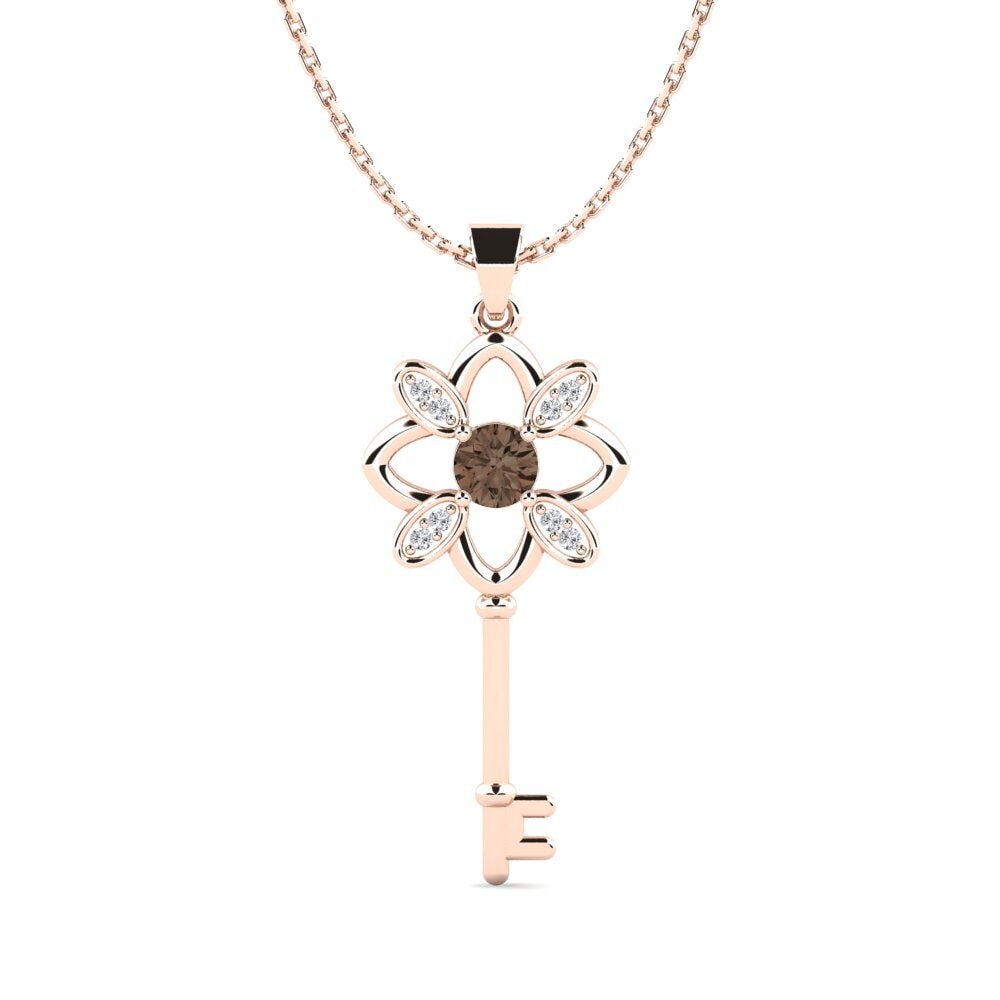 Smoky Quartz Women's Pendant Abner