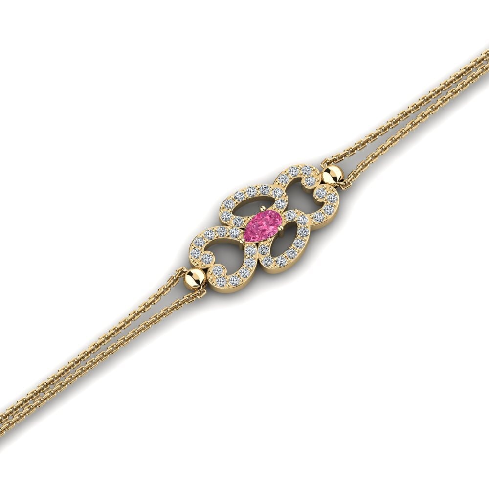 Pink Tourmaline Women's Bracelet Abrall
