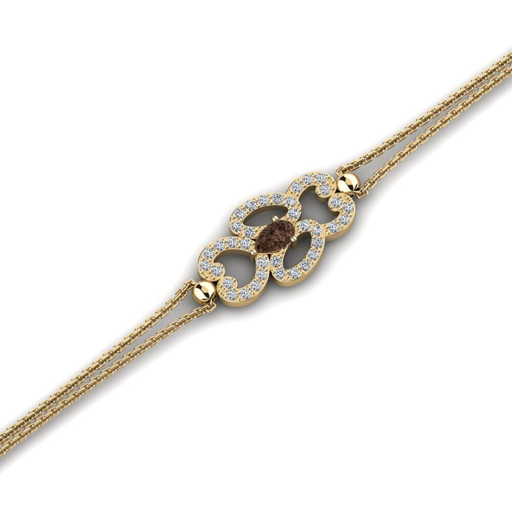 Smoky Quartz Women's Bracelet Abrall
