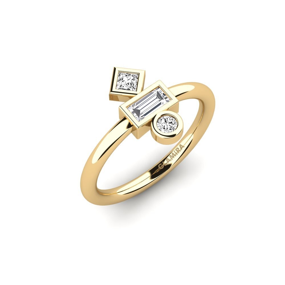 9ct Yellow Gold Knuckle Ring Abrial