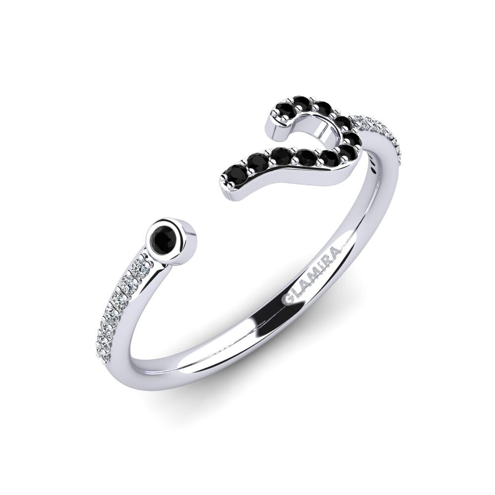 Zafiro negro Anillo Absorber