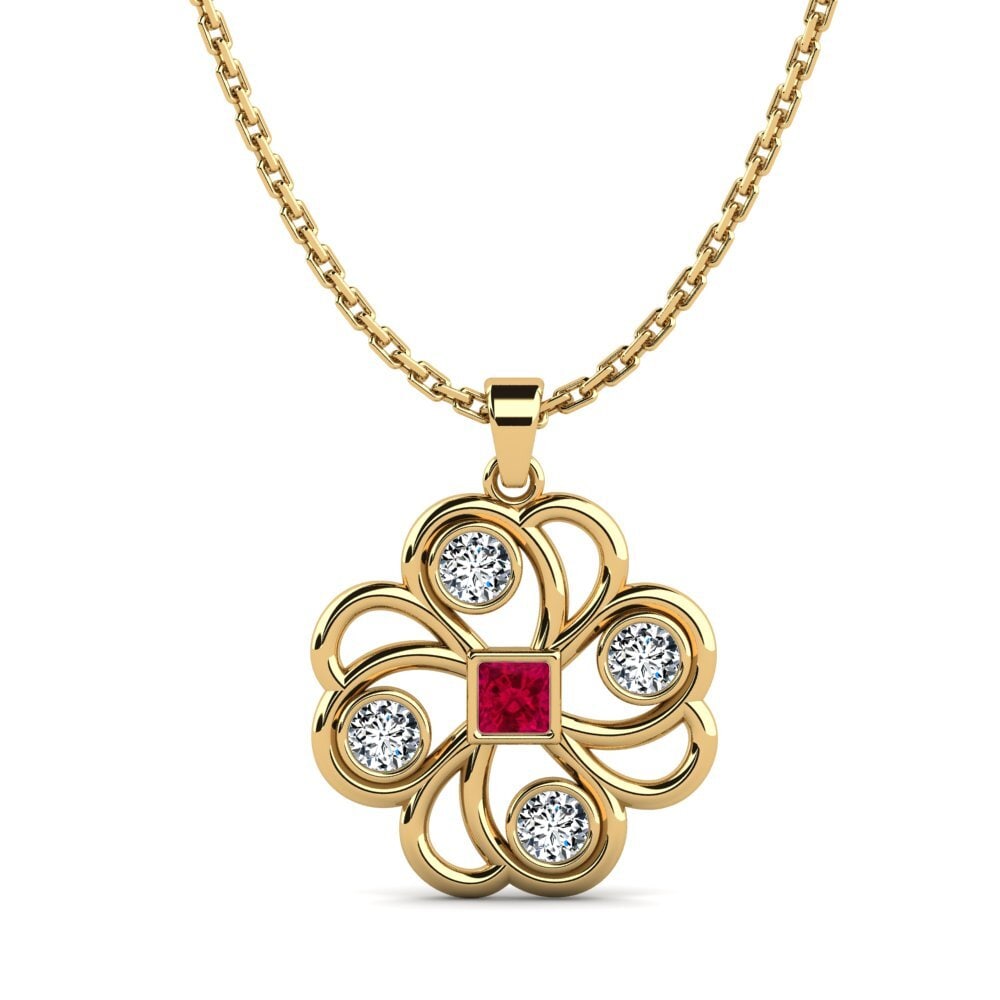 Princess Ruby Women's Pendant Achalander