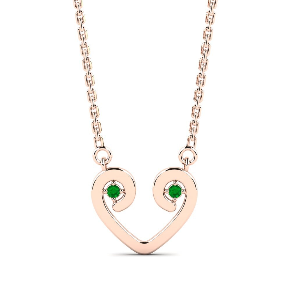 Emerald Women's Necklace Acquario