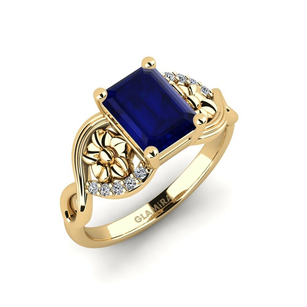 Saphir Bague de fiançailles Acrog - Emerald