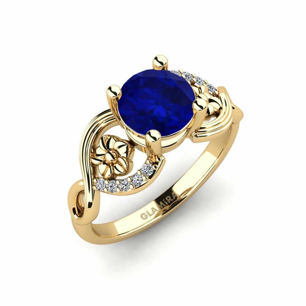 Saphir Bague de fiançailles Acrog - Round