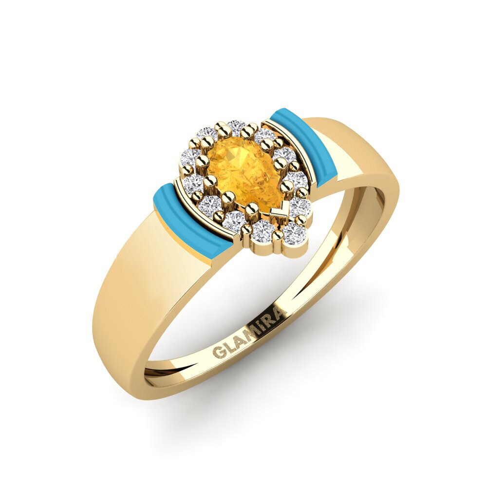 Citrine Pinky Ring Acworth