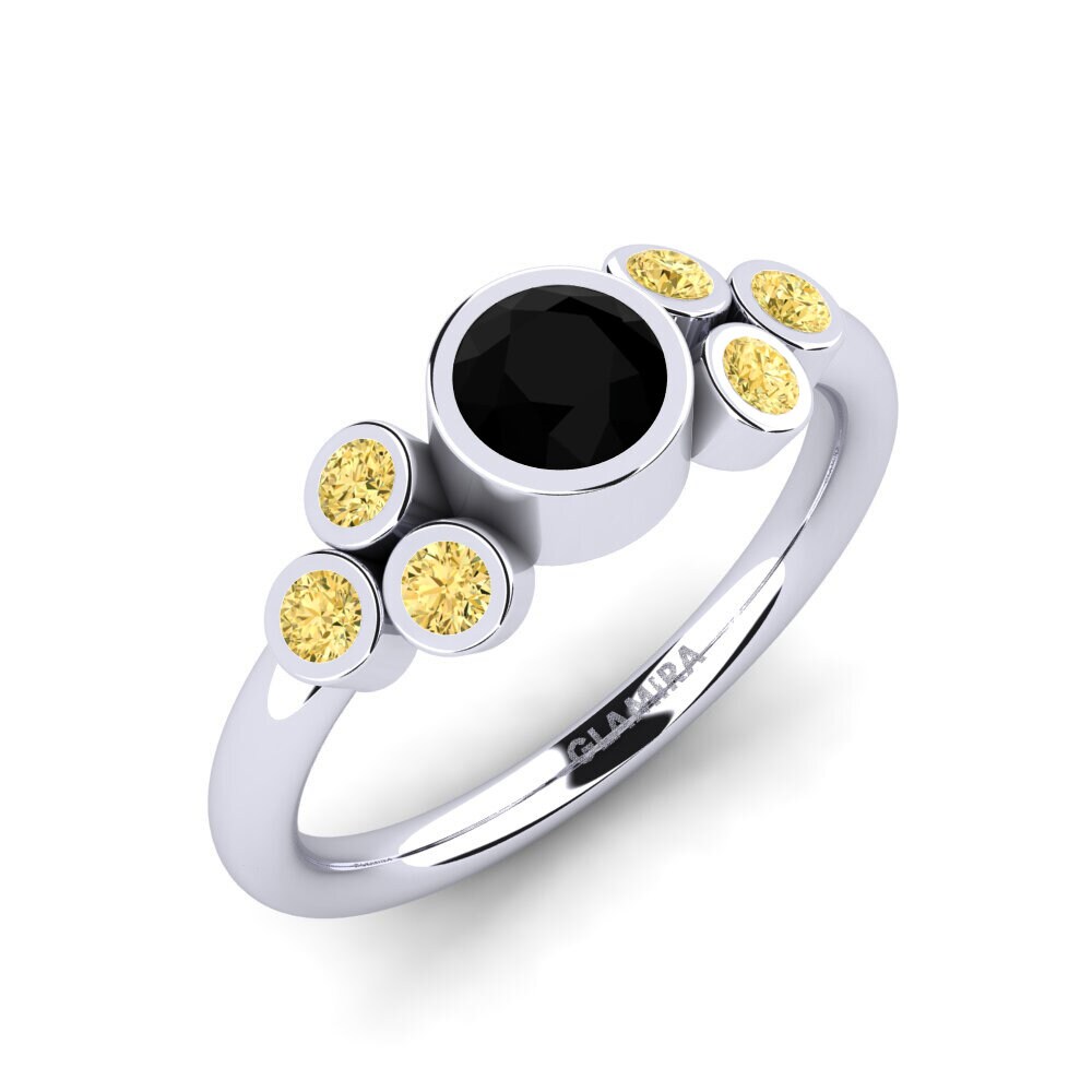 Platino Anillo de compromiso Adamaris