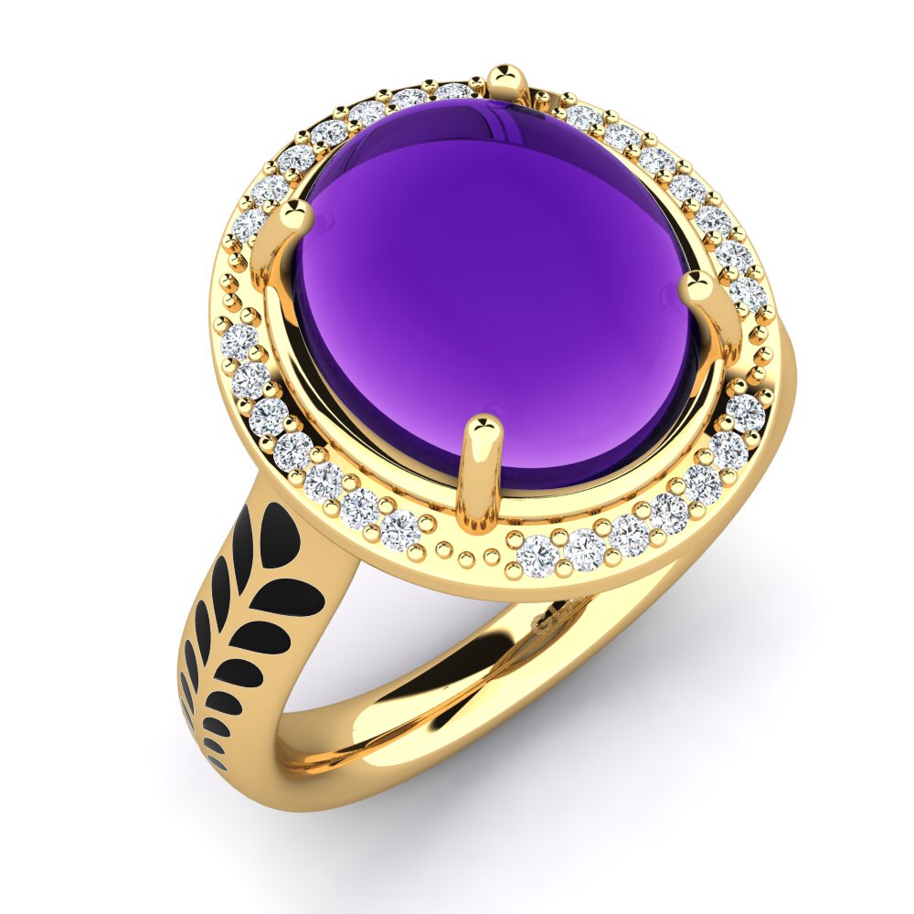 Gelbgold 375 Ring Adanelia