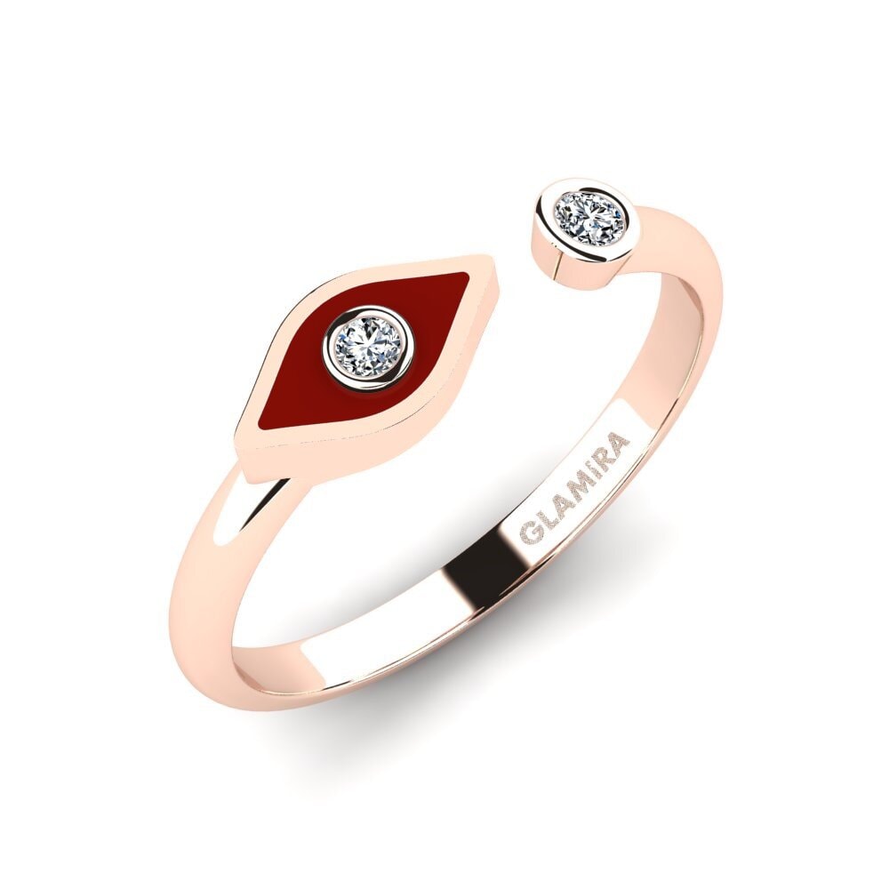 14ct Rose Gold Ring Adecial