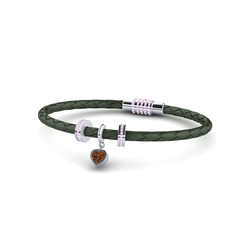 Diamante café Pulsera de Mujer Adelle