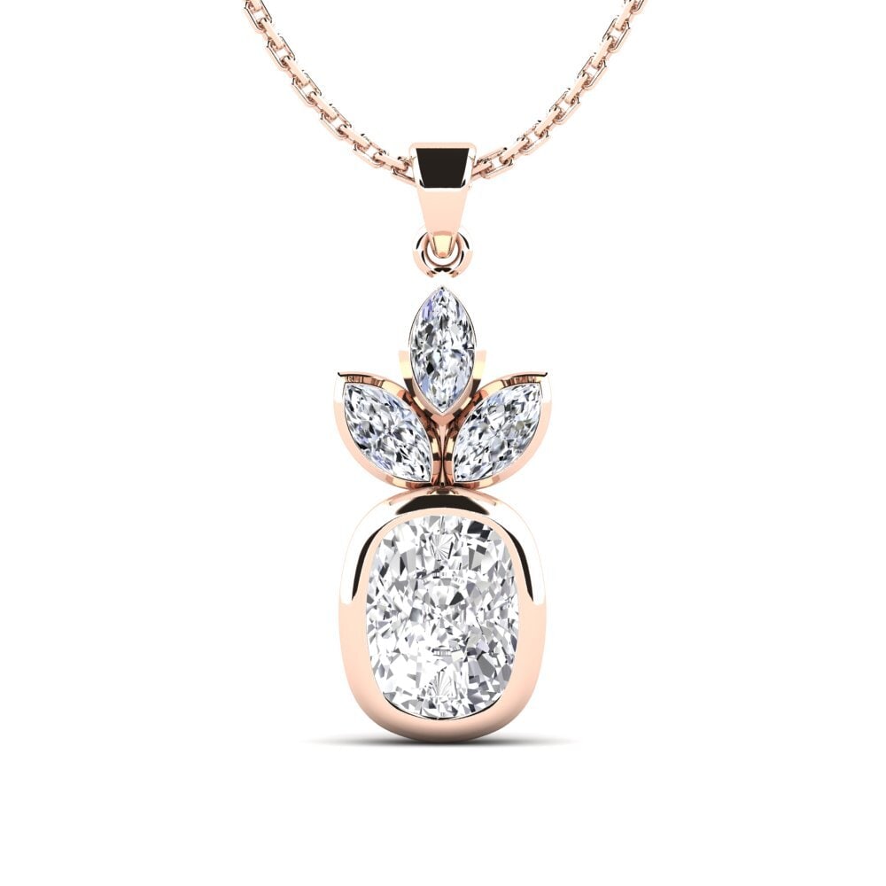 Diamant Damen anhänger Adelyta