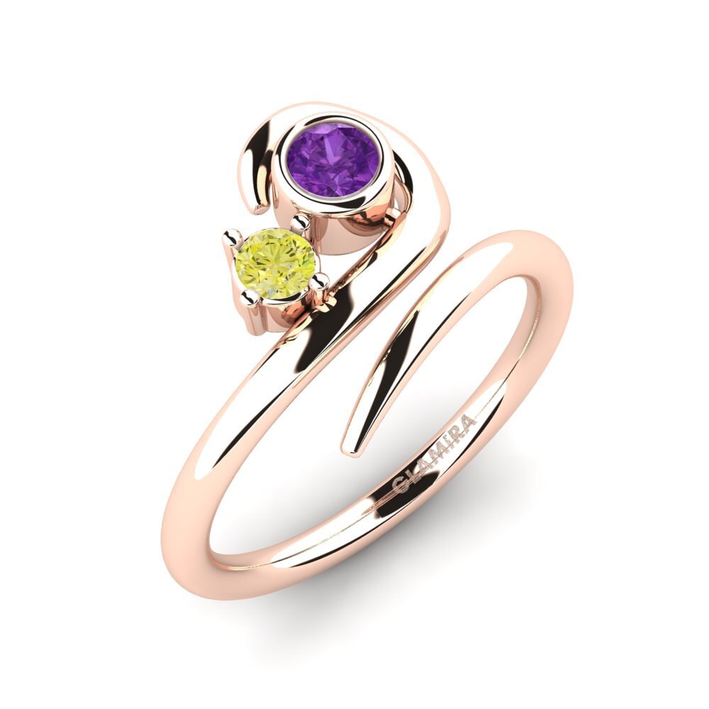 14ct Rose Gold Ring Adsila