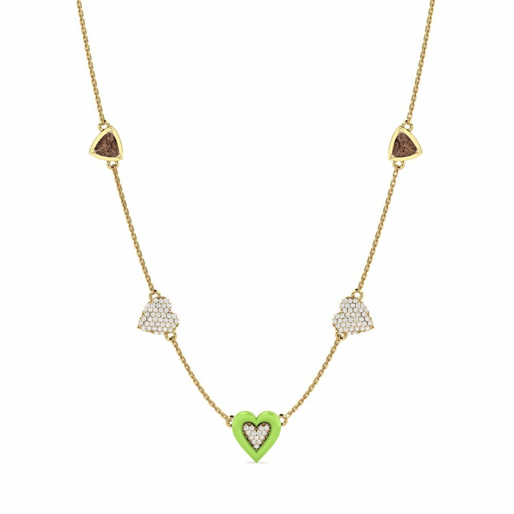 Cuarzo humo Collar de Mujer Advance