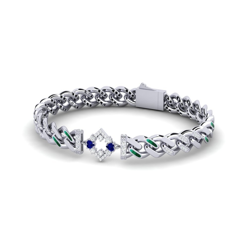 Heart Sapphire Women's Bracelet Advandant