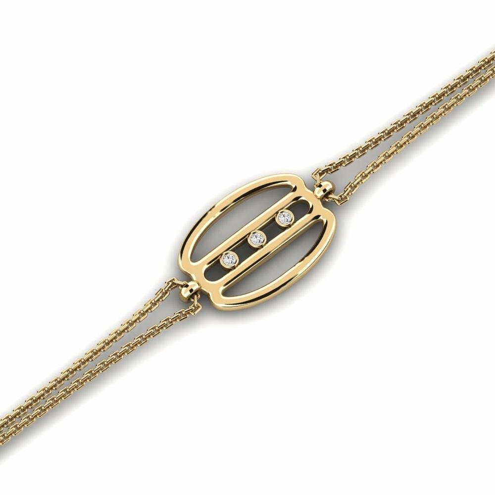 Moissanite Bracelet pour femme Afanuyo