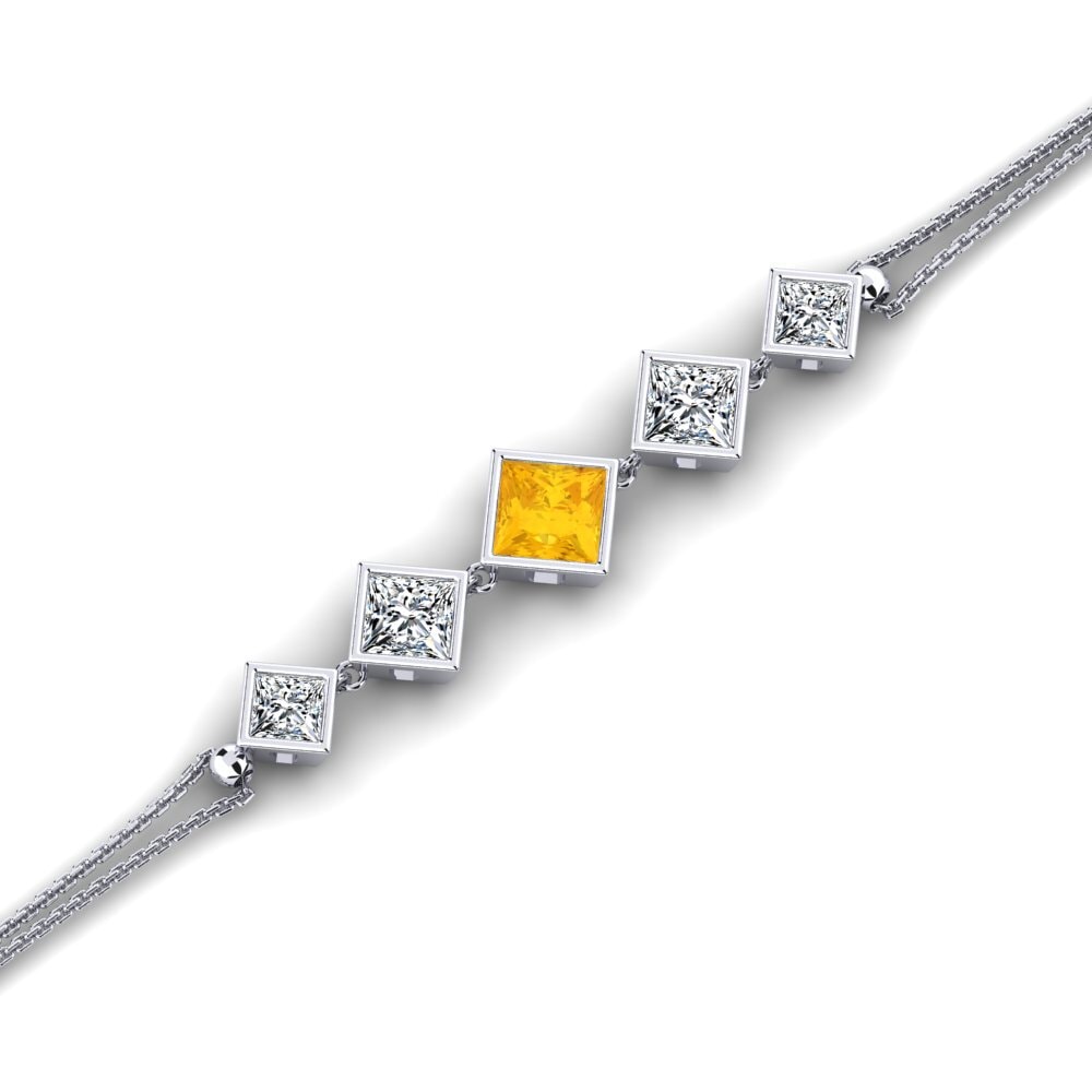 Citrine Women's Bracelet Afkinae