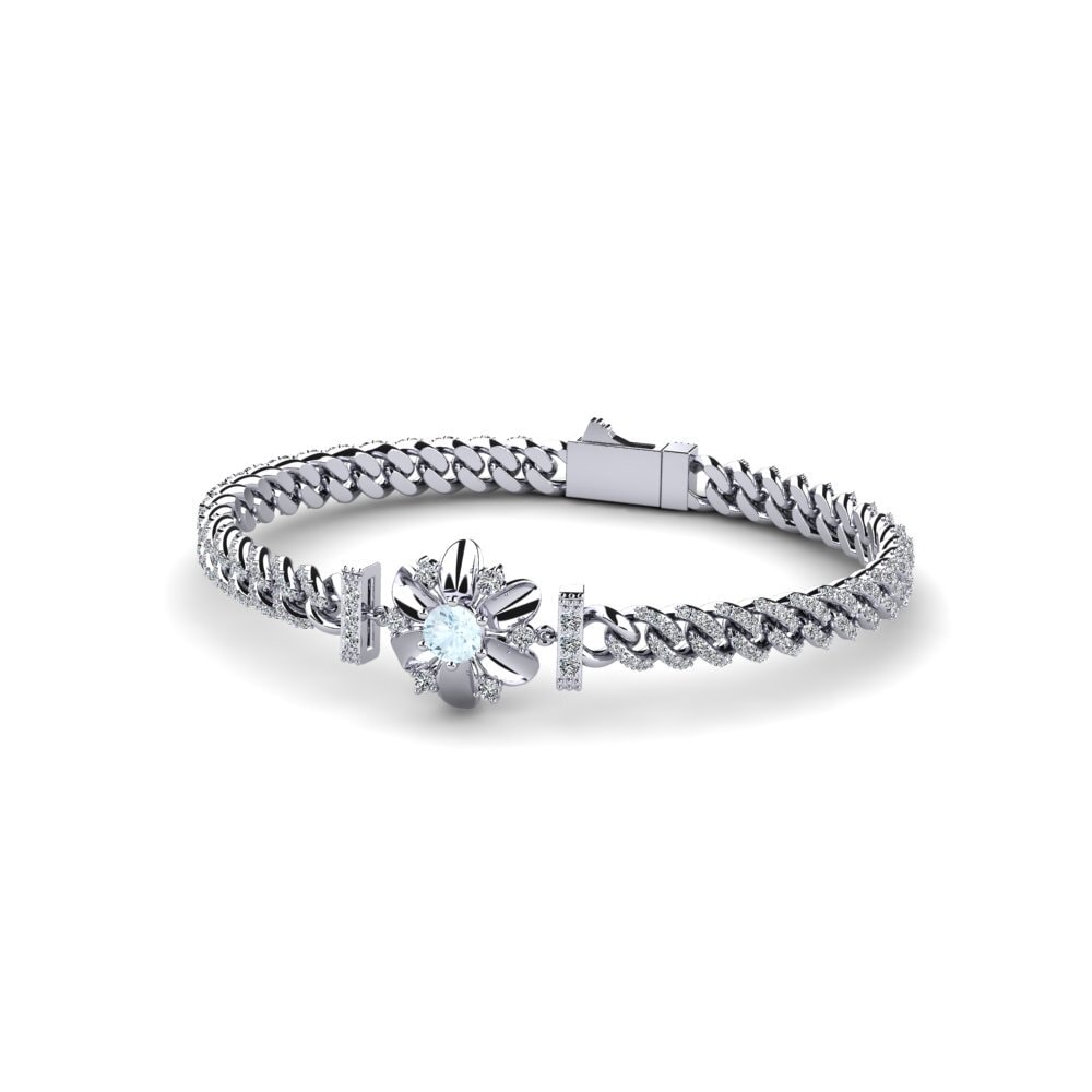 Aquamarine Women's Bracelet Afsonpiyo