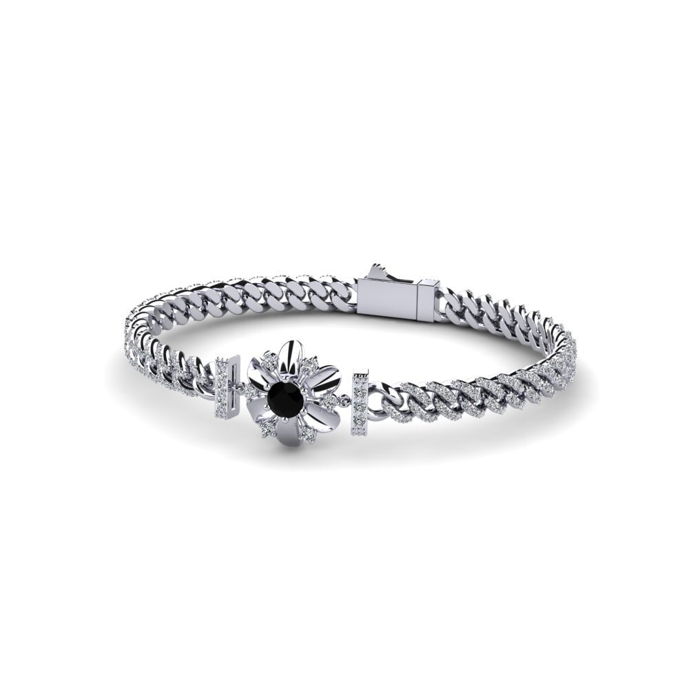 Black Sapphire Women's Bracelet Afsonpiyo