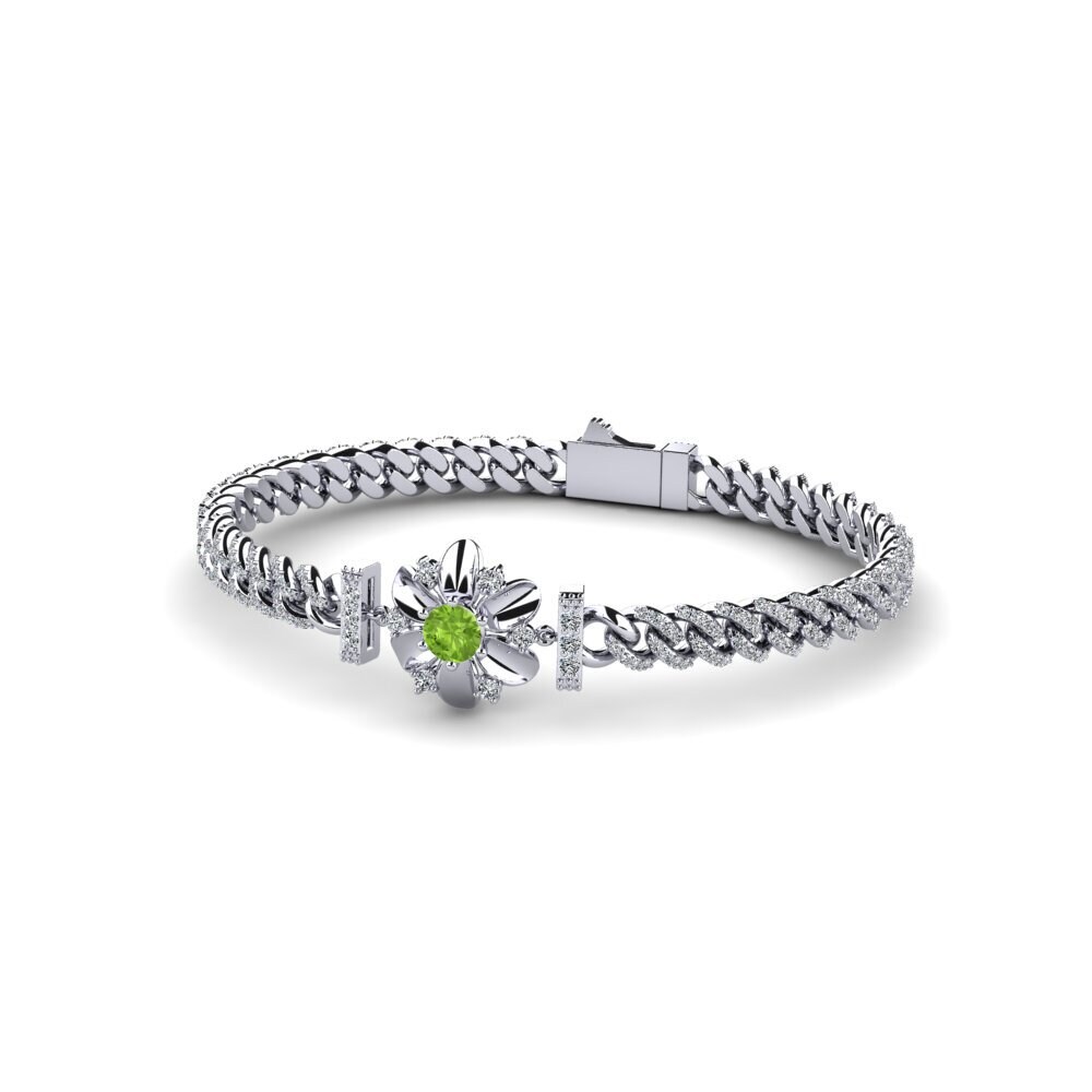 Peridot Women's Bracelet Afsonpiyo
