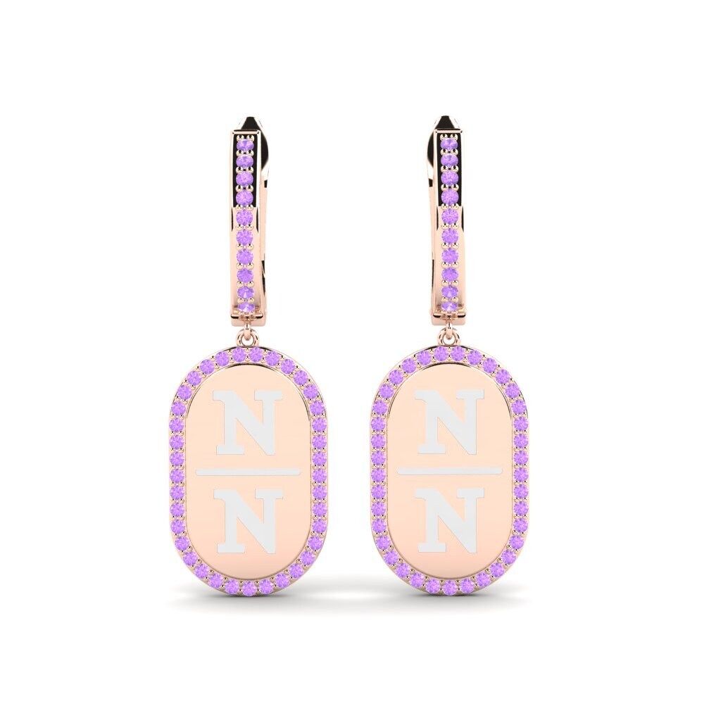 Amethyst Women's Earring Agamy