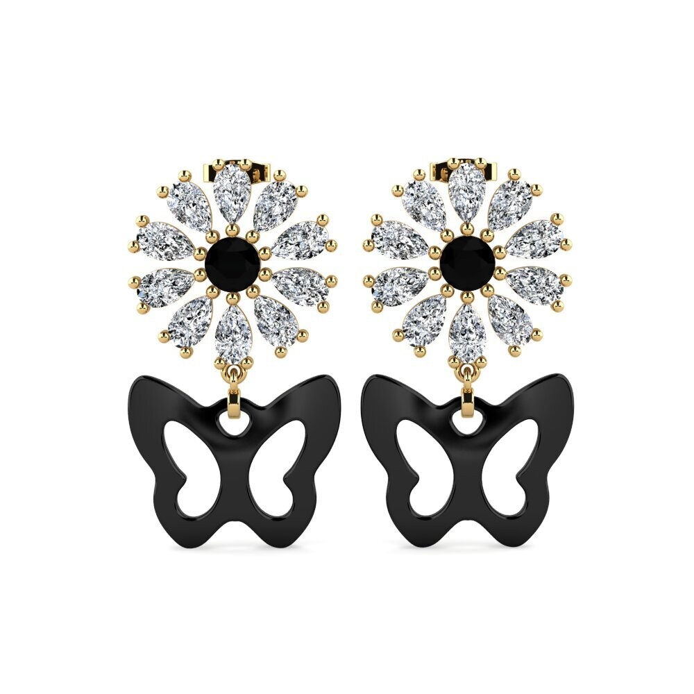 Black Onyx Women's Earring Aganju