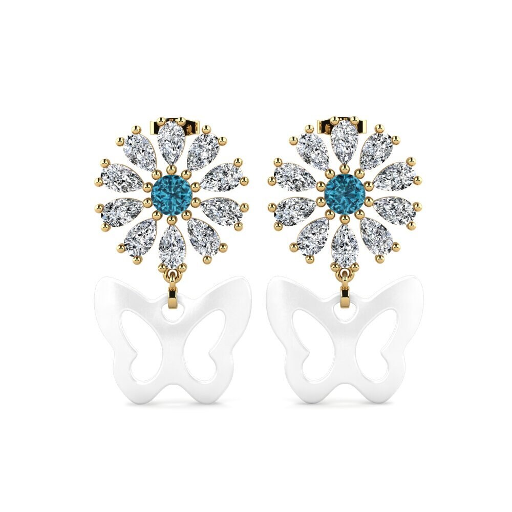 Blue Zircon Women's Earring Aganju