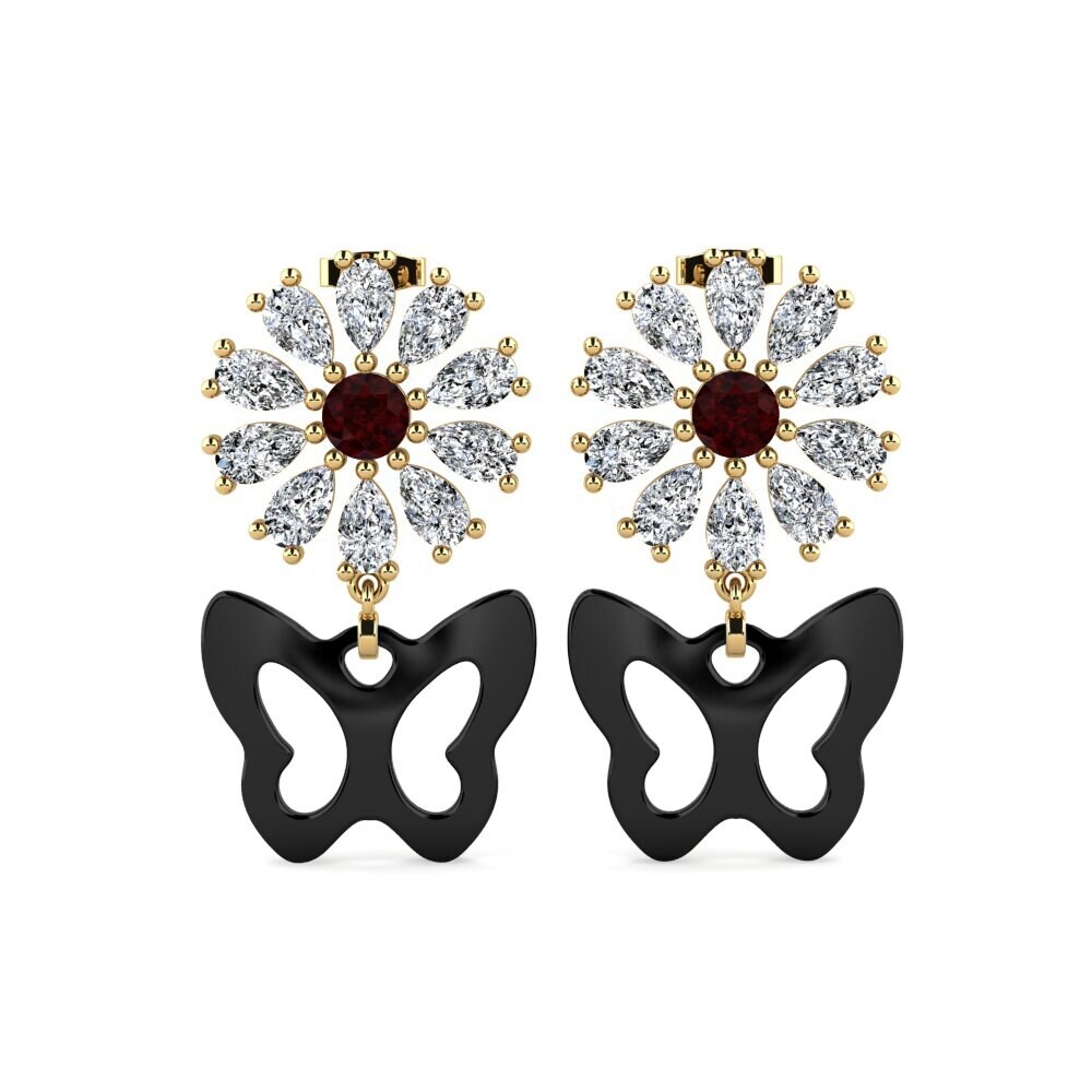 Garnet Women's Earring Aganju