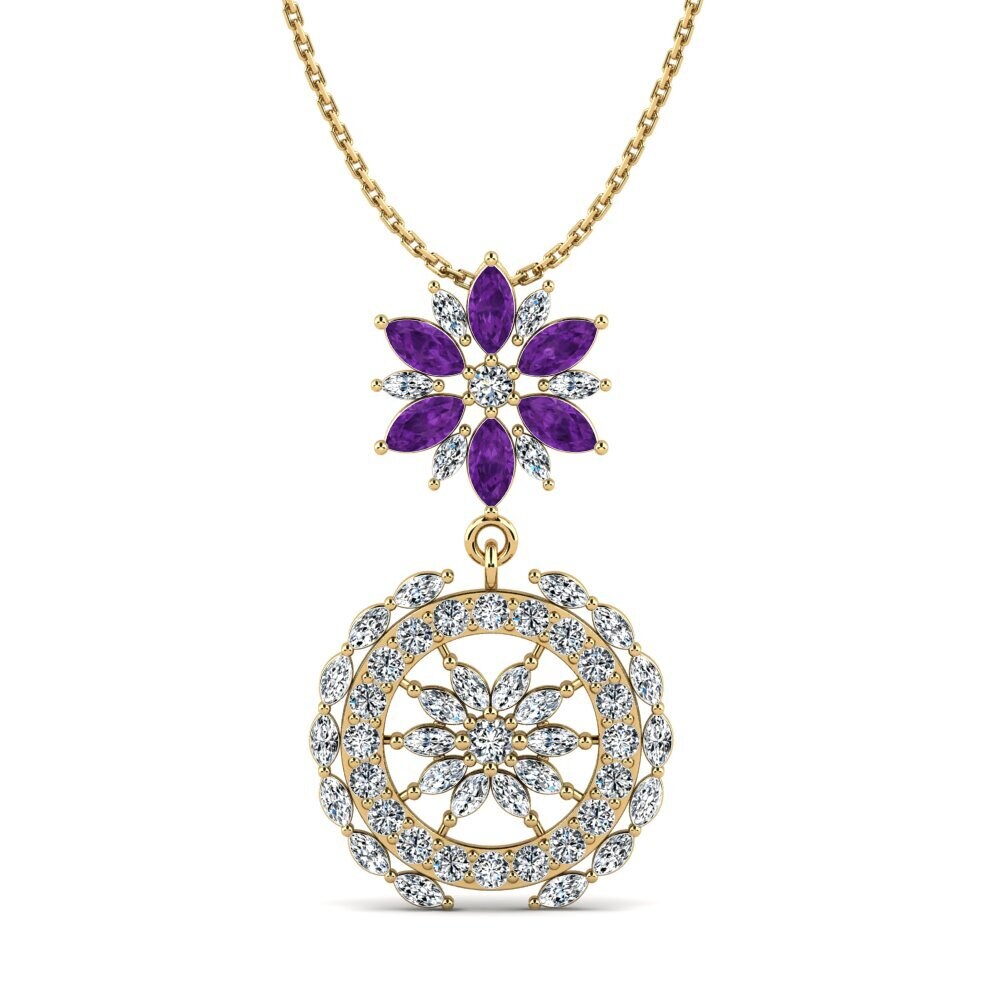 Amethyst Women's Pendant Agha