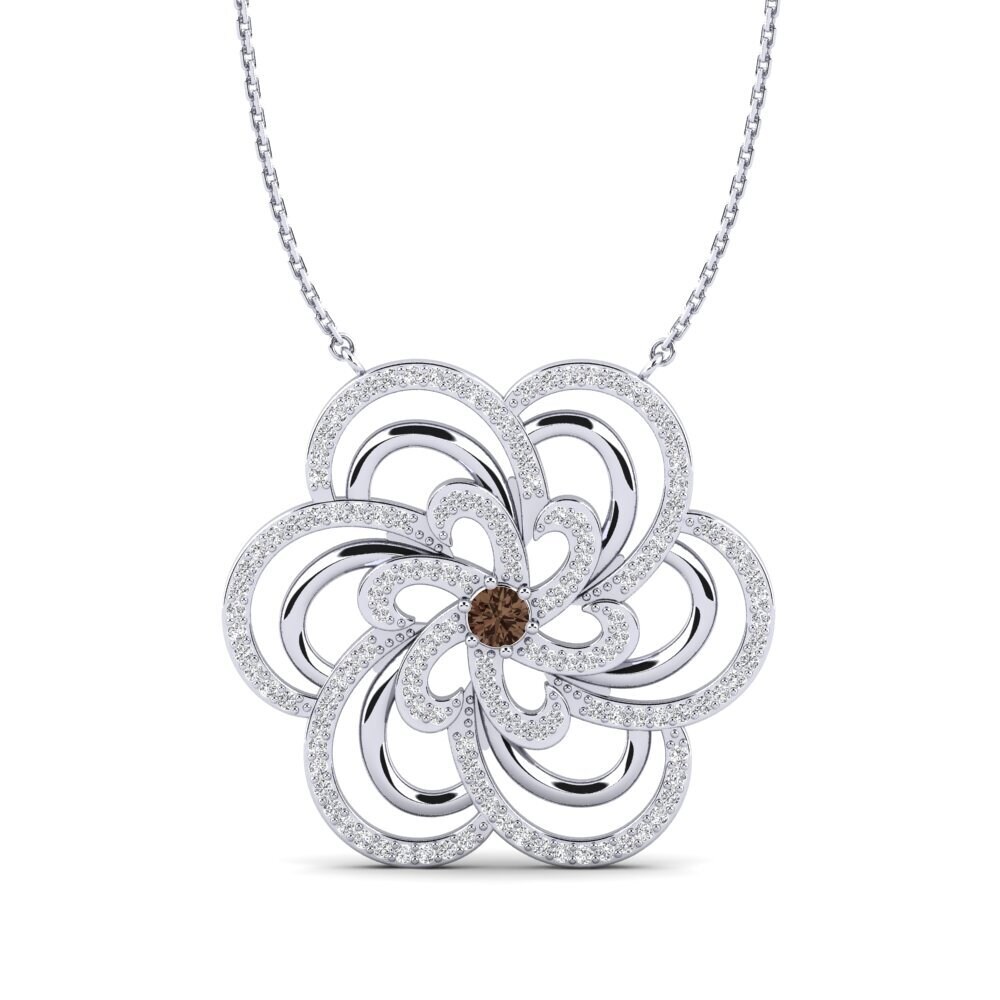 Smoky Quartz Women's Necklace Agil