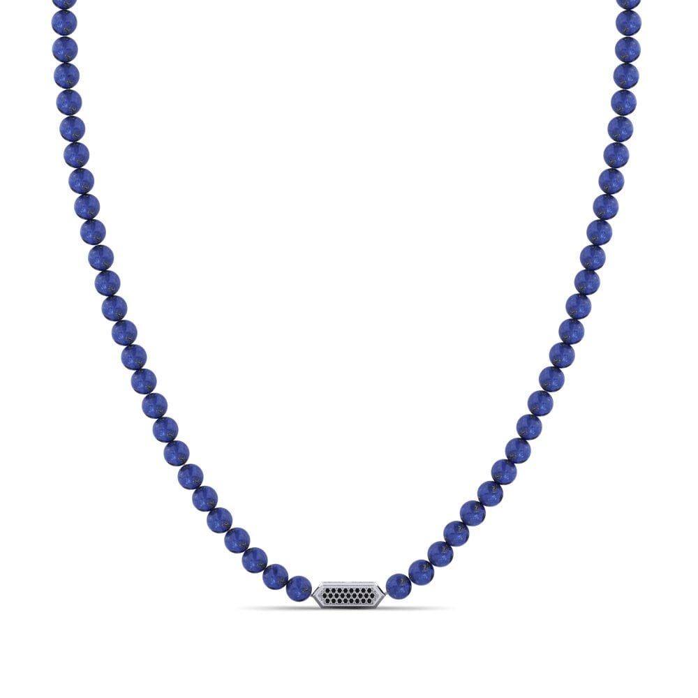 Diamante Negro Collar para hombre Aginoros