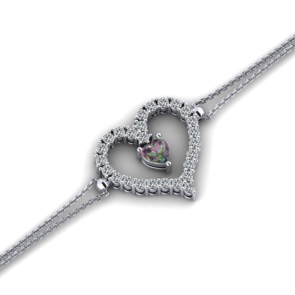 Mystic Topaz Women's Bracelet Agneaux