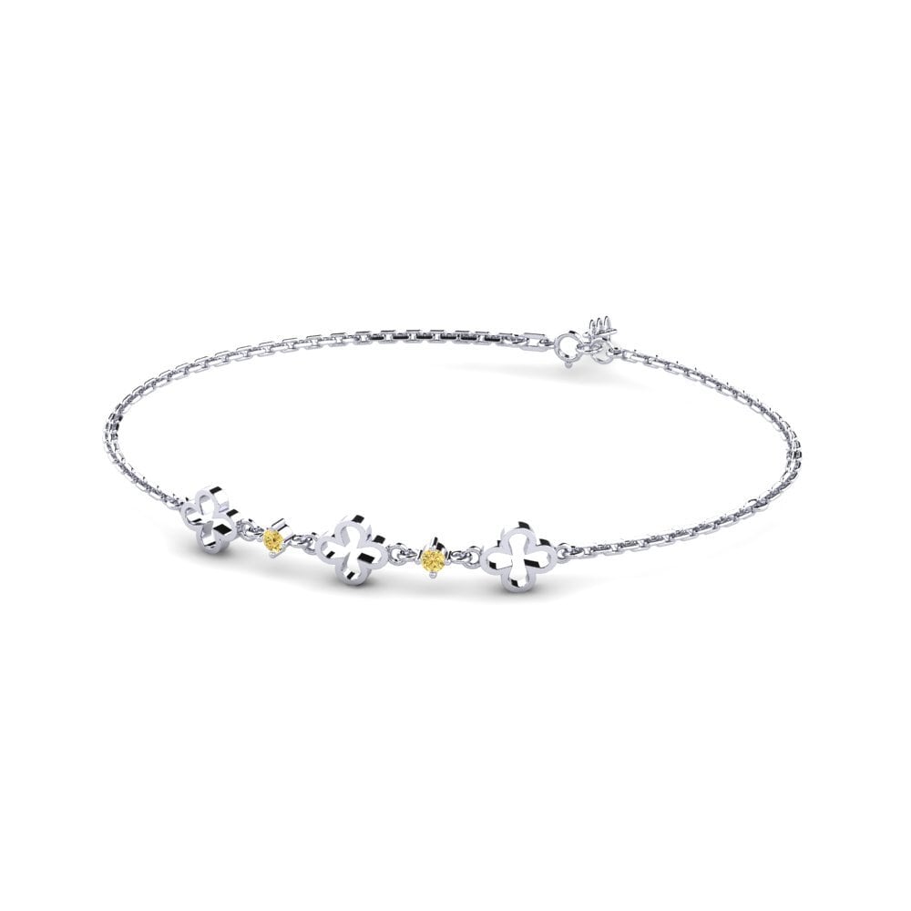 Diamante Amarillo Pulsera de Mujer Agnese