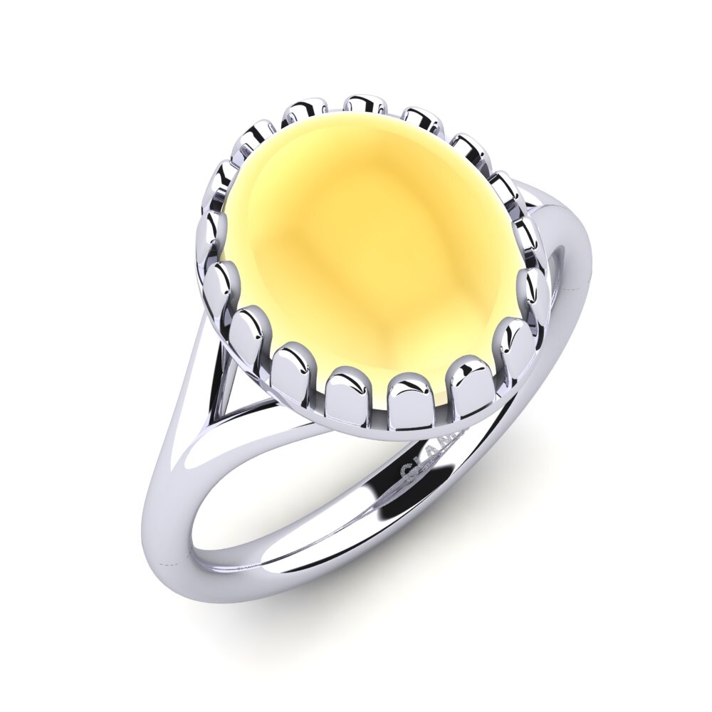 Cabochon Citrin Ring Agnolle