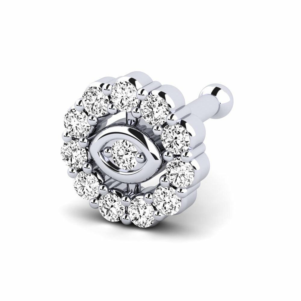 Moissanite Nose Pin Agou