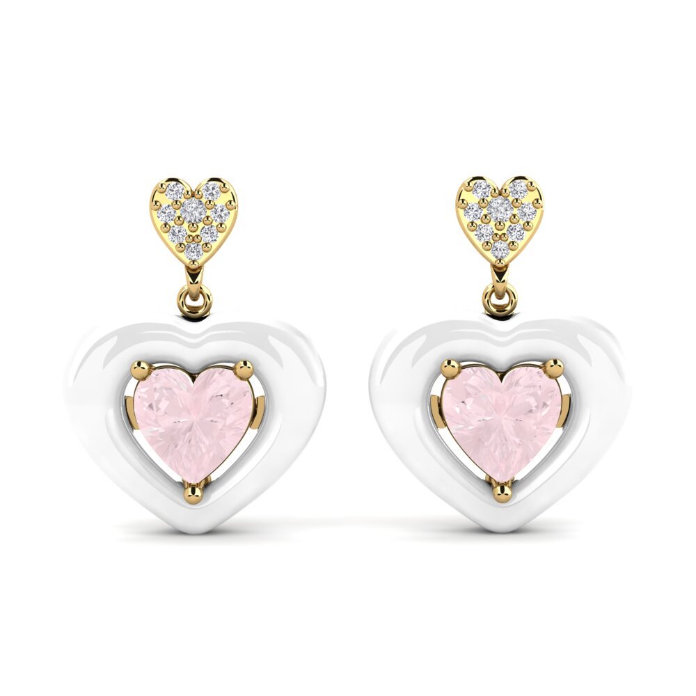 Rose Quartz Women's Earring Aguinaga