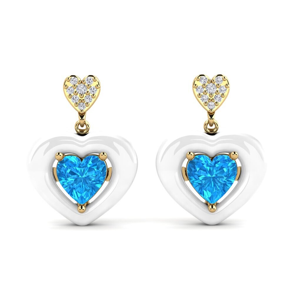 Blue Topaz Women's Earring Aguinaga