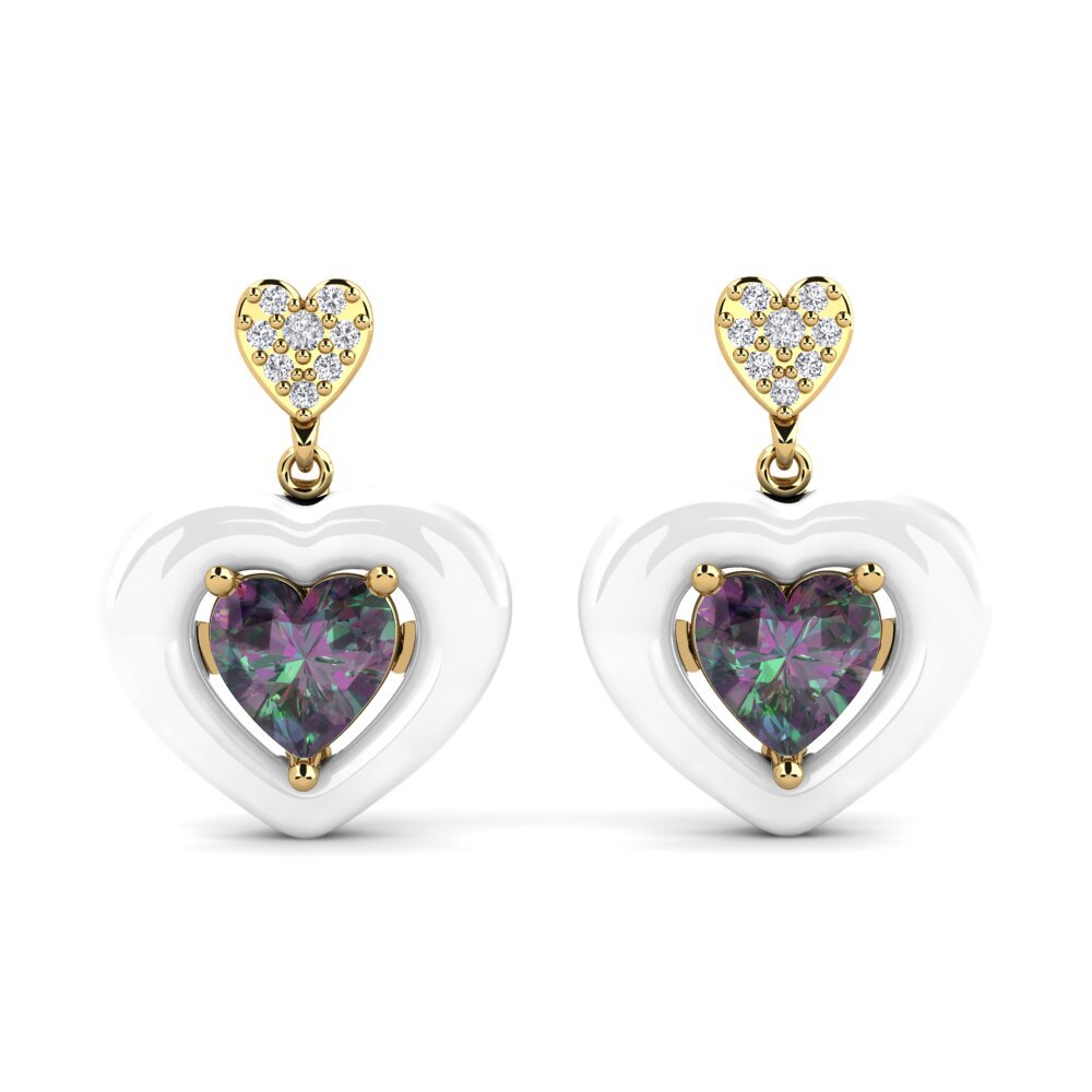 Mystic Topaz Women's Earring Aguinaga