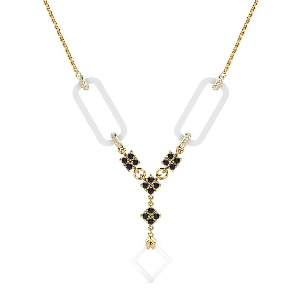 Black Onyx Women's Necklace Aguiniga