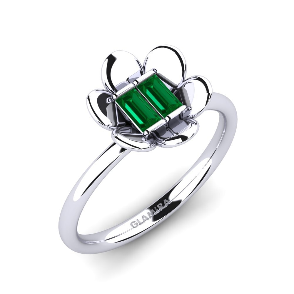 Zircônia Verde Anel Ahir