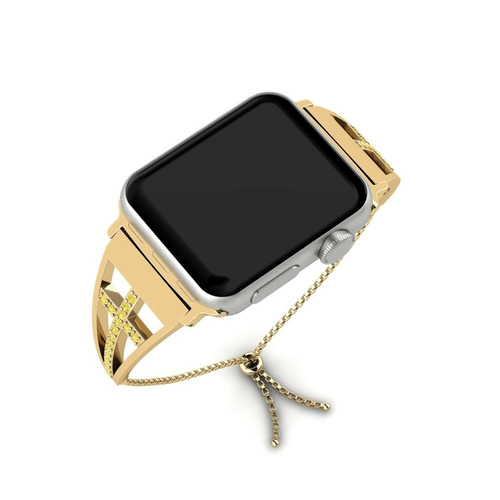 Yellow Sapphire Apple Watch® Strap Ahurei - B