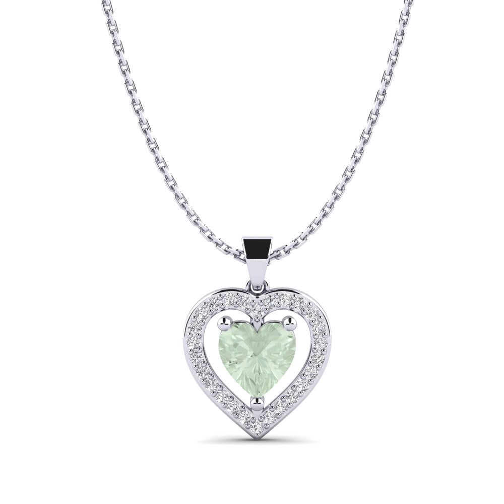 Green Amethyst Women's Pendant Aigremont