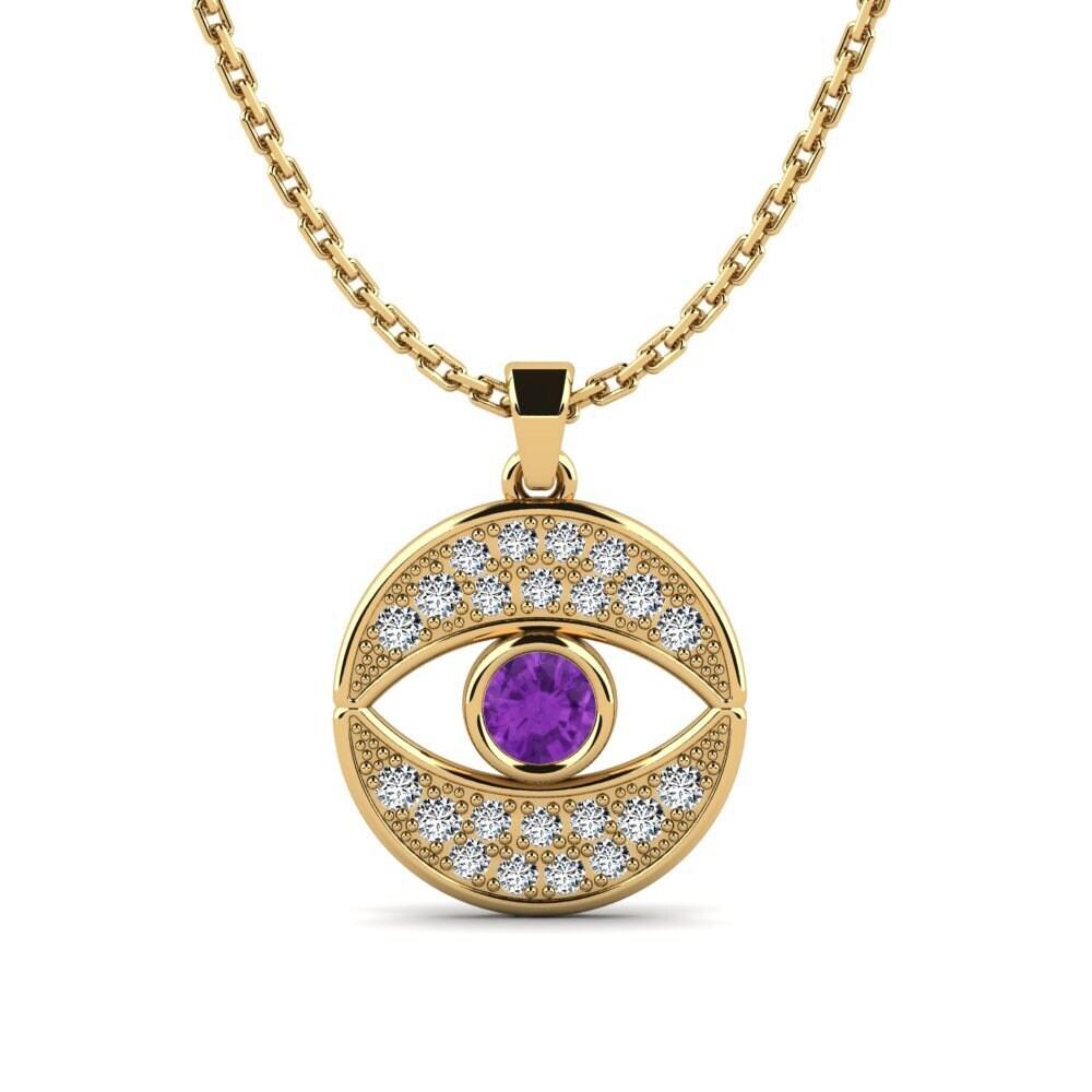 Amethyst Women's Pendant Ailbest