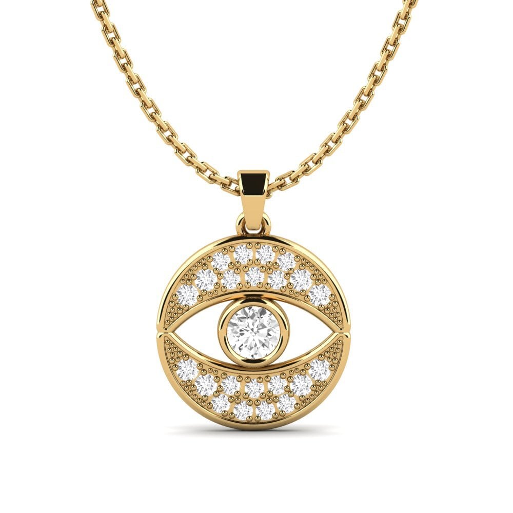 White sapphire Women's Pendant Ailbest