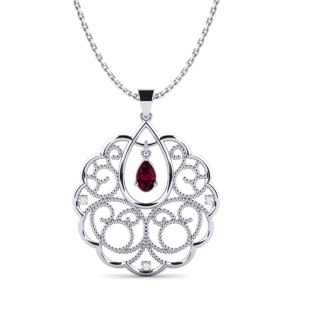 Rhodolite Garnet Women's Pendant Ailie
