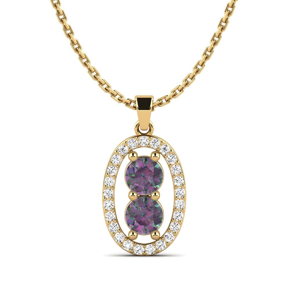 Mystic Topaz Women's Pendant Aintab
